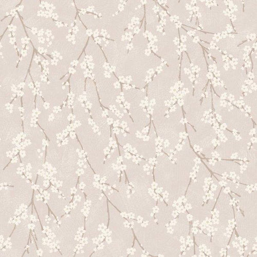 Borastapeter behang bloesemtak beige - 53 cm x 10.05 m - 660357 - vtwonen shop