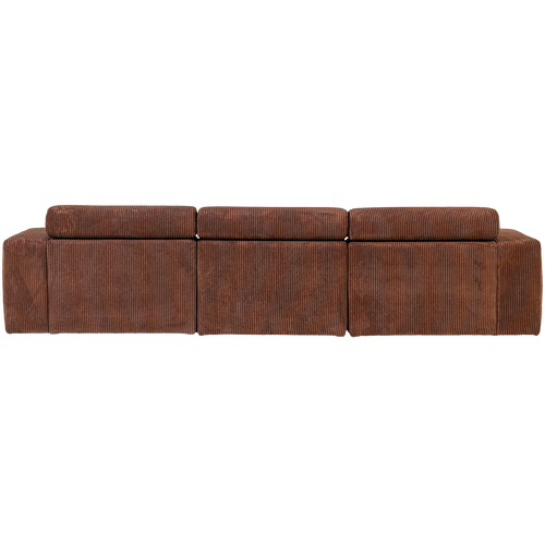 WOOOD chaise longue bank rechts Novi - Ribstof - Terra - vtwonen shop