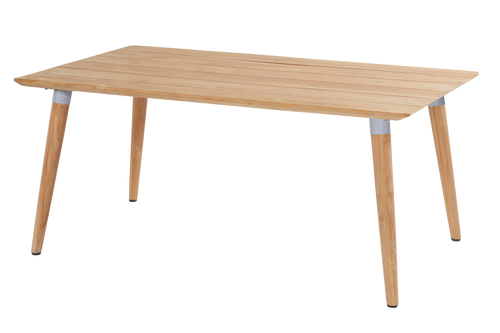 Hartman Tuintafel Sophie Studio - Naturel/Grijs Teakhout - 170x100x76cm