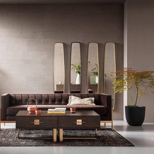 Kare Design Spiegel Clip 177x32cm zwart - vtwonen shop