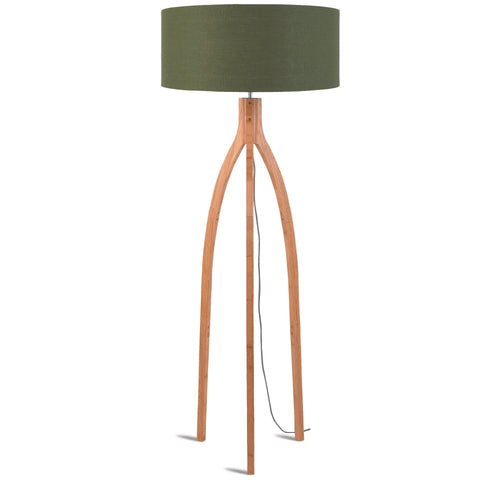 GOOD&MOJO vloerlamp Annapurna - groen - Ø60cm - vtwonen shop