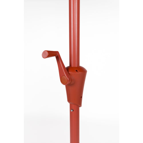 Zuiver Sunshine Parasol Set inclusief Parasolhoes en Parasolvoet Marsala Rood - vtwonen shop