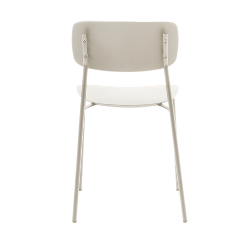 Olivine Julan Kunststof Eetkamerstoel Beige - vtwonen shop