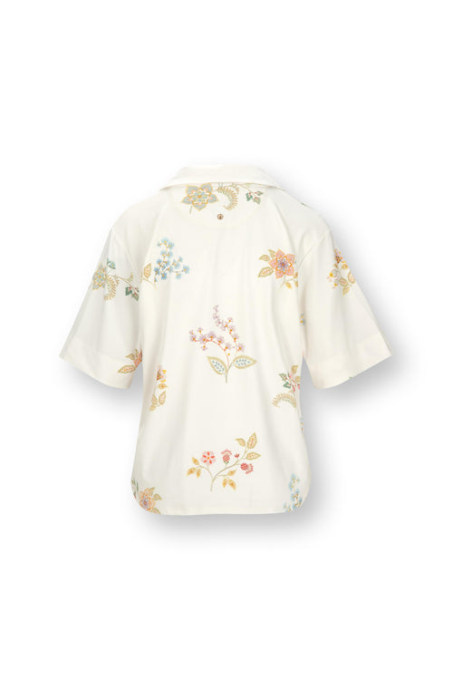 Pip Studio - Toy Pyjama Shirt - Dames - Buenas Noches - Wit - XL - vtwonen shop