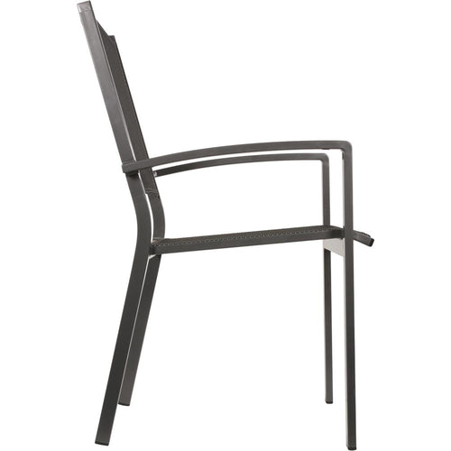 Lesli Living bistrostoel Mojito - antraciet - 55x65x95cm