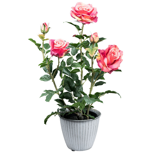 Flourify kunstbloem - Rozenstruik - 58 cm - vtwonen shop