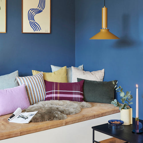 Hübsch geweven kussen Quadrum - katoen - 40x60cm - vtwonen shop