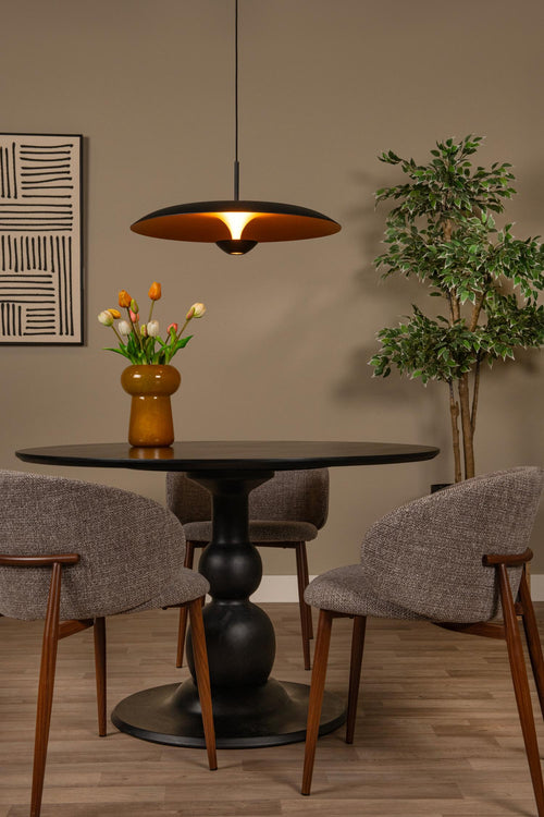 Lucide hanglamp KENNETH - Geïntegreerde LED - Zwart - vtwonen shop