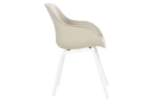 Hartman Tuinstoel Le Soleil - Taupe Kunststof - Incl. Kussens - Set Van 2