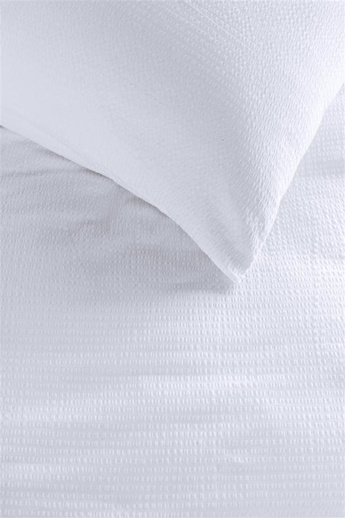 Beddinghouse Summer dekbedovertrek - Effen - Eenpersoons - 140x200/220 - Blue Grey
