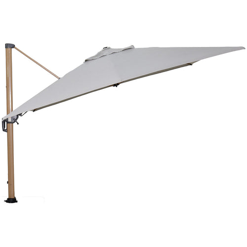 Garden Impressions Hawaii Big Pole II zweefparasol 350x350 teak/royal sand