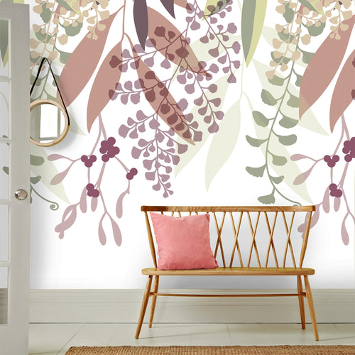 Art for the Home Fotobehang - Casandra Bladeren - 280x159cm