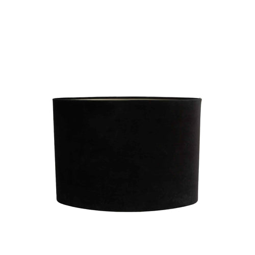 Light & Living lampenkap Velours - zwart - 45x21x32cm