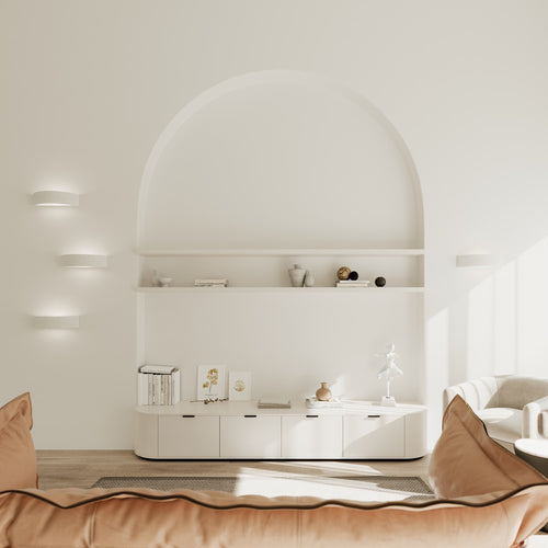 Sollux Lighting Wandlamp keramiek ATENA 30 - 30x9x15cm