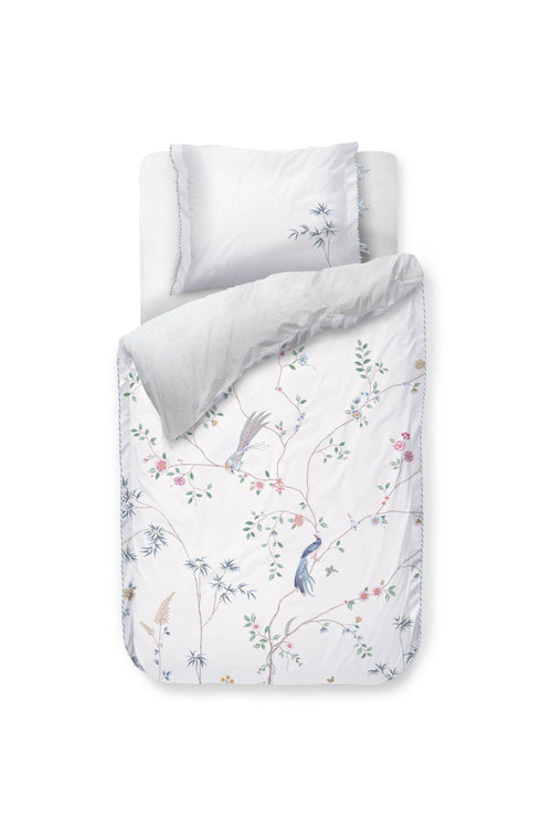 Pip Studio  Bamboo Blossom - 140 x 200/220 cm - Wit