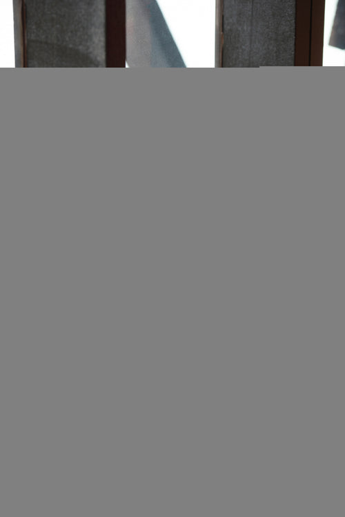 J-Line theelichthouder Geruit - glas - rood/groen - large - 2 stuks - vtwonen shop