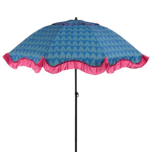 Edelman stokparasol Mitchell hart blauw Ø220 x 238 cm