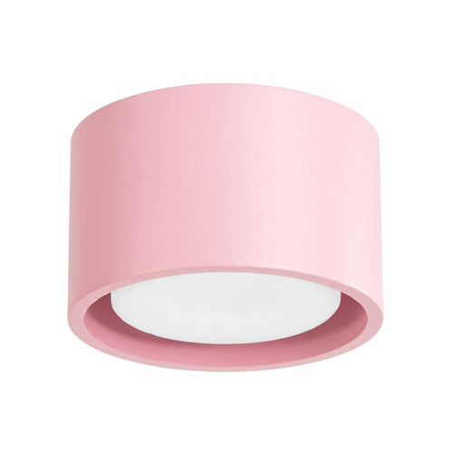 Sollux Lighting Plafondlamp MODO 1 roze Gx53 - 10x10x6cm