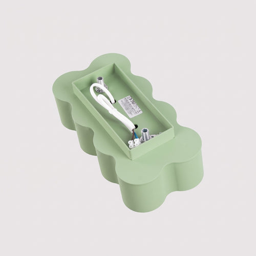 Sollux Lighting Plafondlamp OVIO 2 saliegroen Gx53 - 24,5x12x8cm
