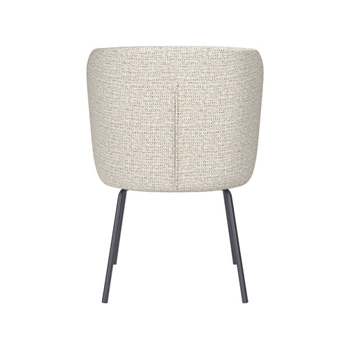 Housecraft Living Stan Eetkamerstoel Metaal Off-White - Grijs