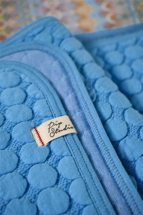 Pip Studio sprei Fill in the dots - 260x260 cm - blauw - vtwonen shop