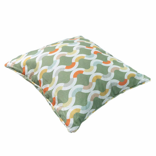 Madison Sierkussen Outdoor+ Trivia green 50x50cm met paspel - vtwonen shop