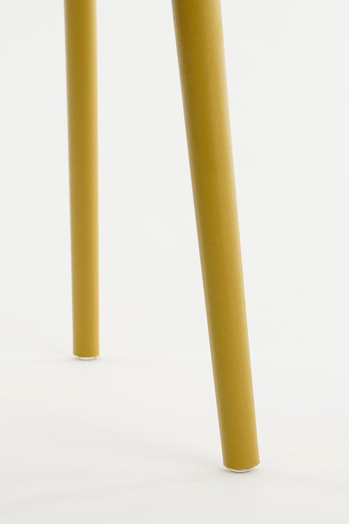 Mica Decorations Nebraska Tuinstoel - L56 x B57 x H80 cm - Polypropyleen - Oker - vtwonen shop