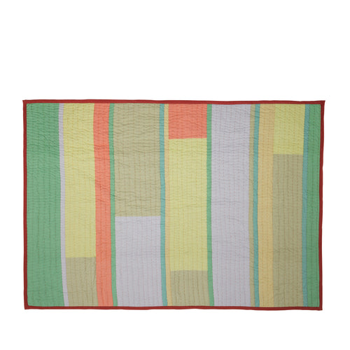 Hübsch plaid Pavilion - katoen - 140x200cm