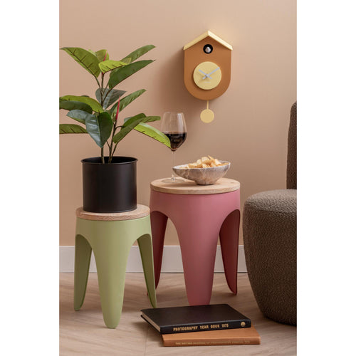 Karlsson wandklok Grato Cuckoo - geel - 9.2x17.5x33.2cm - vtwonen shop