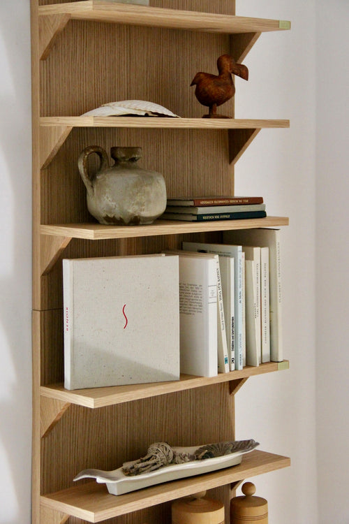 Hübsch kast Straight - mdf/oksefineer - 40x14xh54cm