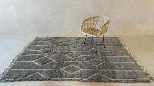 AFK Living vloerkleed Berber - handgemaakt - Wol - 250 x 300 cm