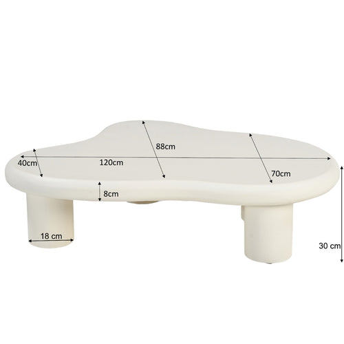 Brix salontafel Feline Sandy - vtwonen shop