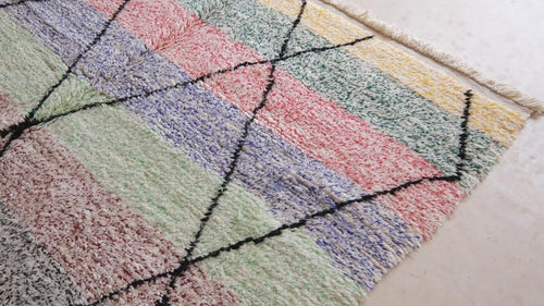 AFK Living vloerkleed Berber - handgemaakt - Wol - 140 x 200 cm