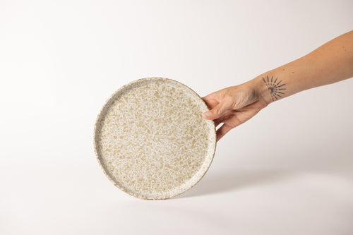 Mimo Homeware ontbijtbord Broken Shells - 22,5 cm - set van 2 - vtwonen shop