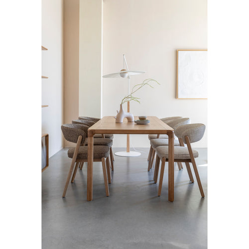 Zuiver Bright Eetkamerstoelen Beige - Set van 2 - vtwonen shop