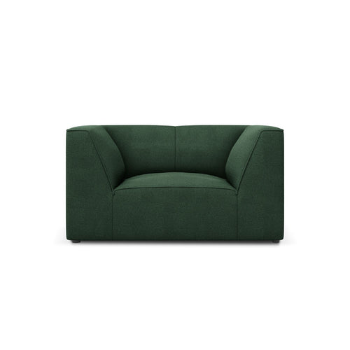 Cosmopolitan Design - Fauteuil Siena structurele stof groente - 92x120x69cm