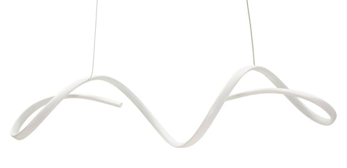 Mauro Ferretti led-hanglamp - 80x20x120 cm - wit
