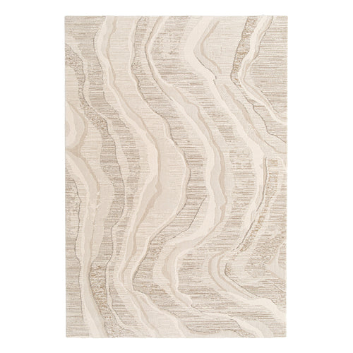 AFK Living vloerkleed Strata - Zacht comfort voor elke dag en OEKO-TEX® Standard 100 gecertificeerd. - beige - 160x230 cm