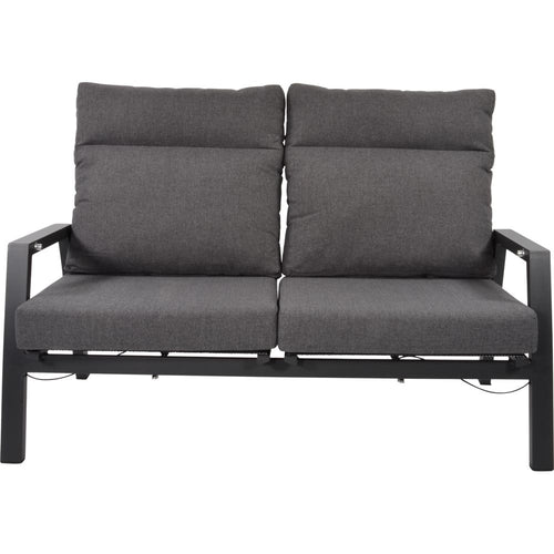 Lesli Living loveseat Ohio - grijs - 152x81x98cm