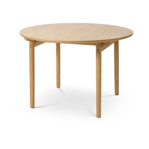 Olivine Kjeld verlengbare houten eettafel naturel - Ø120 cm - vtwonen shop