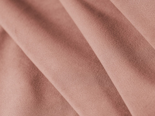Cosmopolitan Design Converteerbare bank Kemi 3-zits, flueel roze - 95x206x70cm