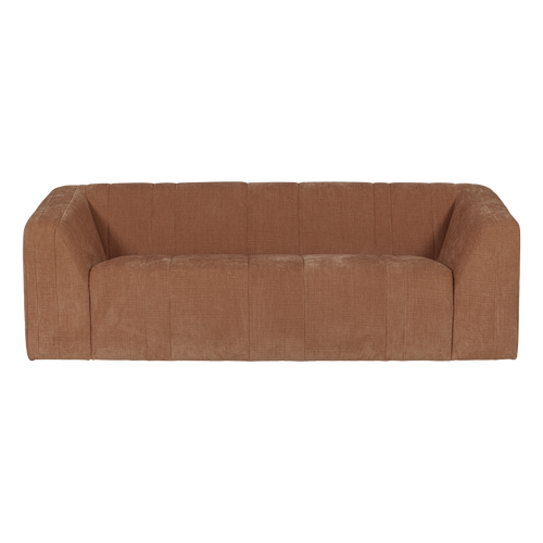 WOOOD 2-zits bank Omaire - Chenille - Roestbruin