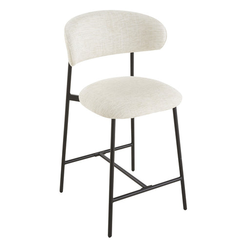 Calicosy - DRACO Set van 2 krukken - Grijs - 53x52x94 cm