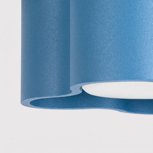 Sollux Lighting Plafondlamp OVIO 1 azuurblauw Gx53 - 12x12x6cm