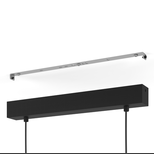 EGLO hanglamp Townshend 7 - e27 - zwart