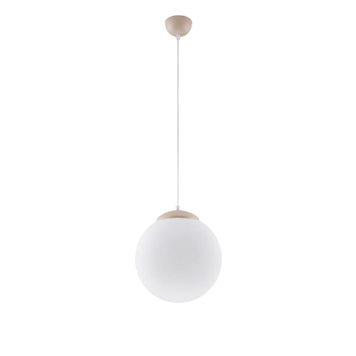 Sollux Lighting Hanglamp UGO 30 taupe - 30x30x120cm