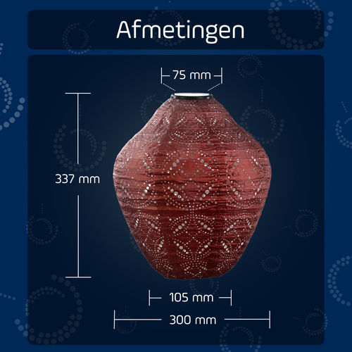 Lumiz solar lampion - jar set - 3 stuks - vtwonen shop