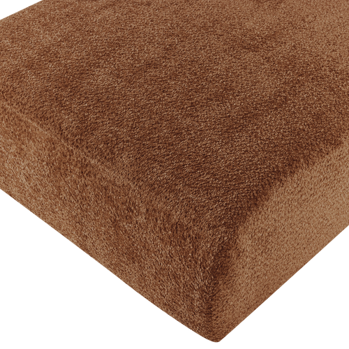 WOOOD chaise longue bank links Mojo Base - Wollig - R.bruin - 74x112x162