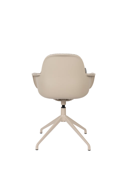 Zuiver Albert Kuip Swivel Eetkamerstoelen Taupe - Set van 2 - vtwonen shop