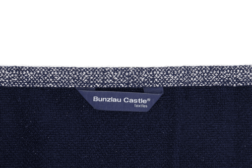 Luxe Keukendoek en Theedoek Kleine Ruit Zwart Bunzlau Castle - 100% biologisch GOTS katoen